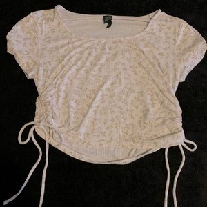 Coquette Floral Pattern Top